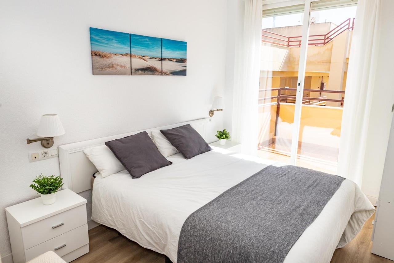 Apartamento Sereno 3 - Piscina, Garaje, Terraza Y Playa Los Canos De Meca Exteriör bild