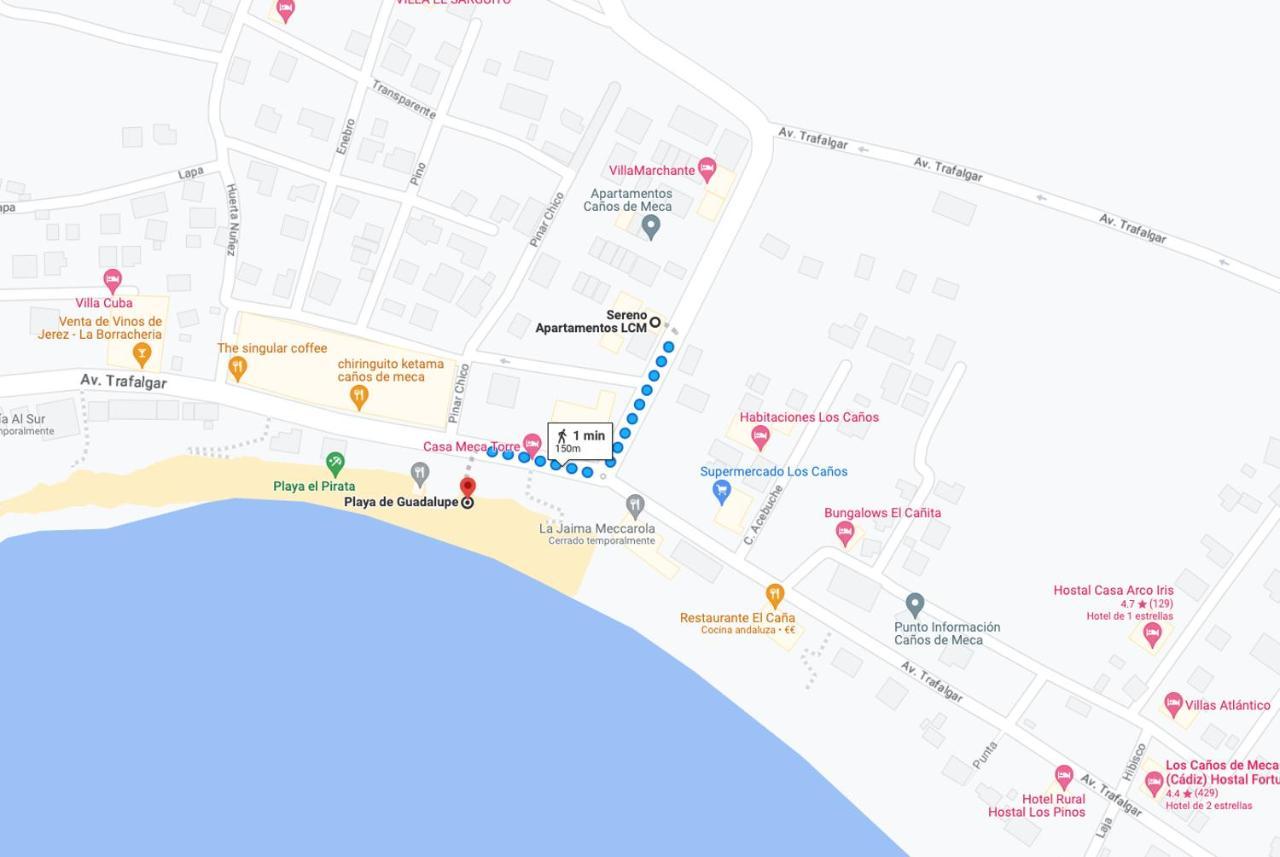 Apartamento Sereno 3 - Piscina, Garaje, Terraza Y Playa Los Canos De Meca Exteriör bild