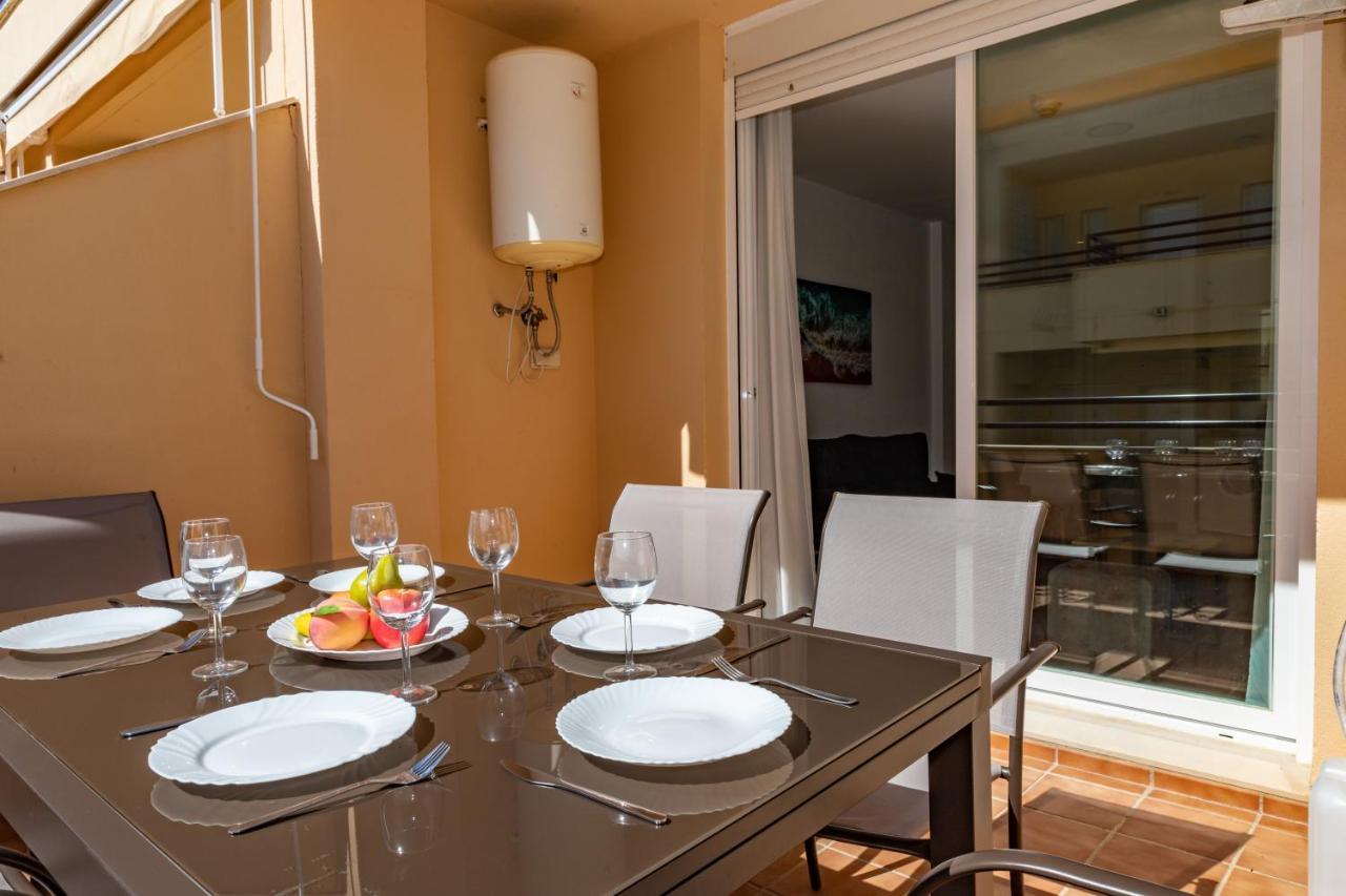 Apartamento Sereno 3 - Piscina, Garaje, Terraza Y Playa Los Canos De Meca Exteriör bild